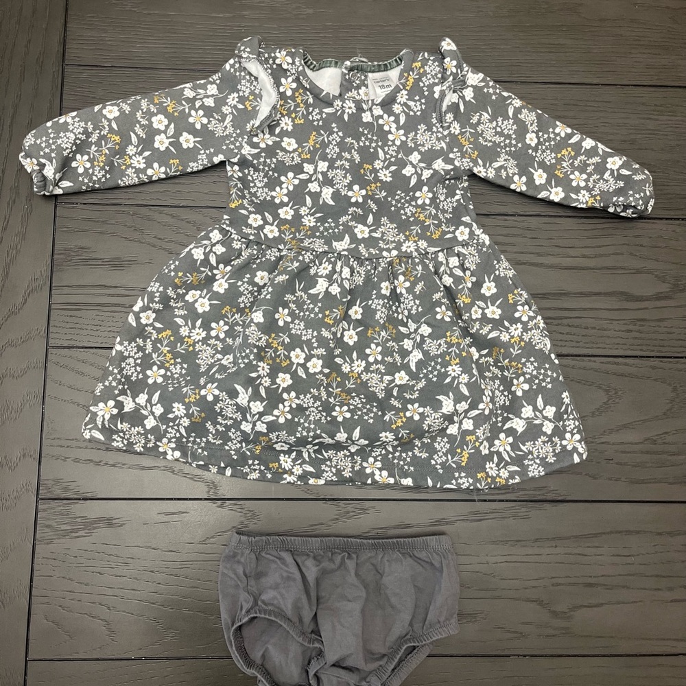 Toddler girl-18 month winter dress outfit